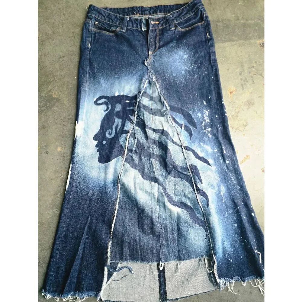 Custom Denim Skirt